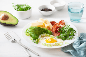 keto diet frukost