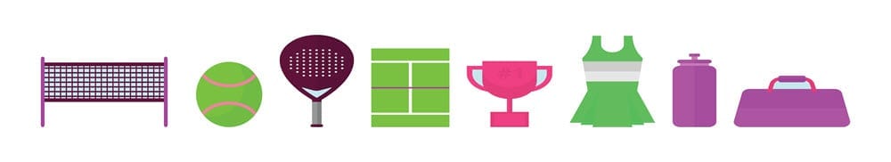 padel utrustning tillbehör