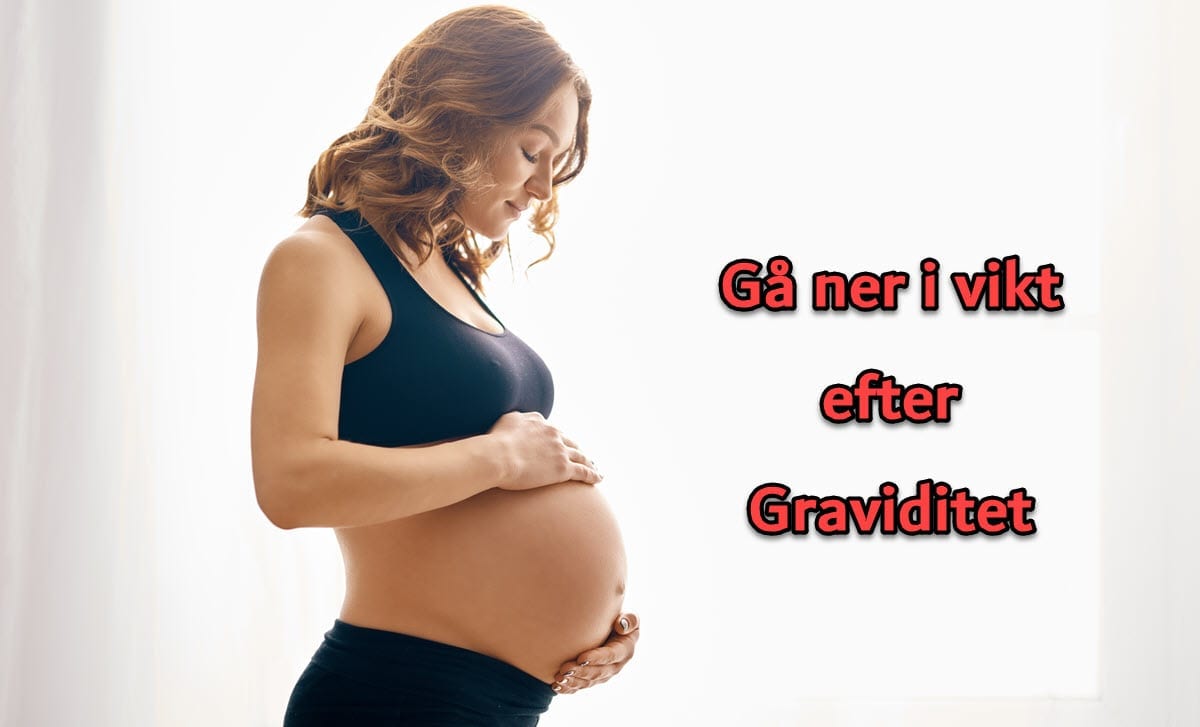 gå ner i vikt efter graviditet