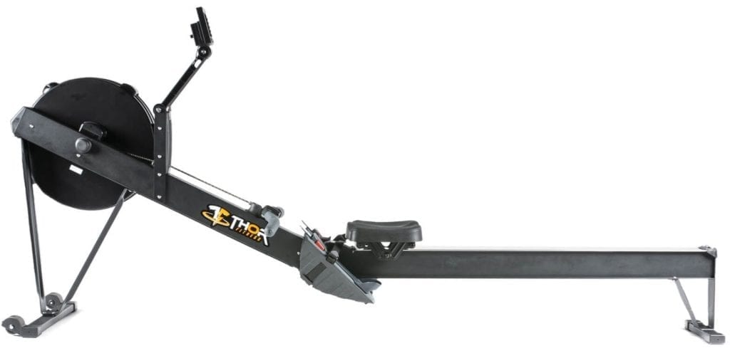 roddmaskin med luftmotstånd air rower Thor Fitness