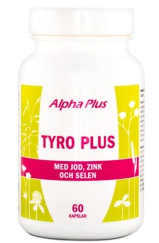 Tyro Plus med jod zin och selen 60 kapslar